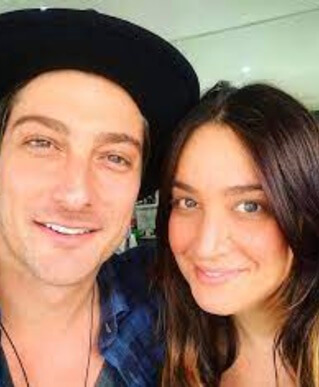 Tamara Lissing with her brother, Daniel Lissing.